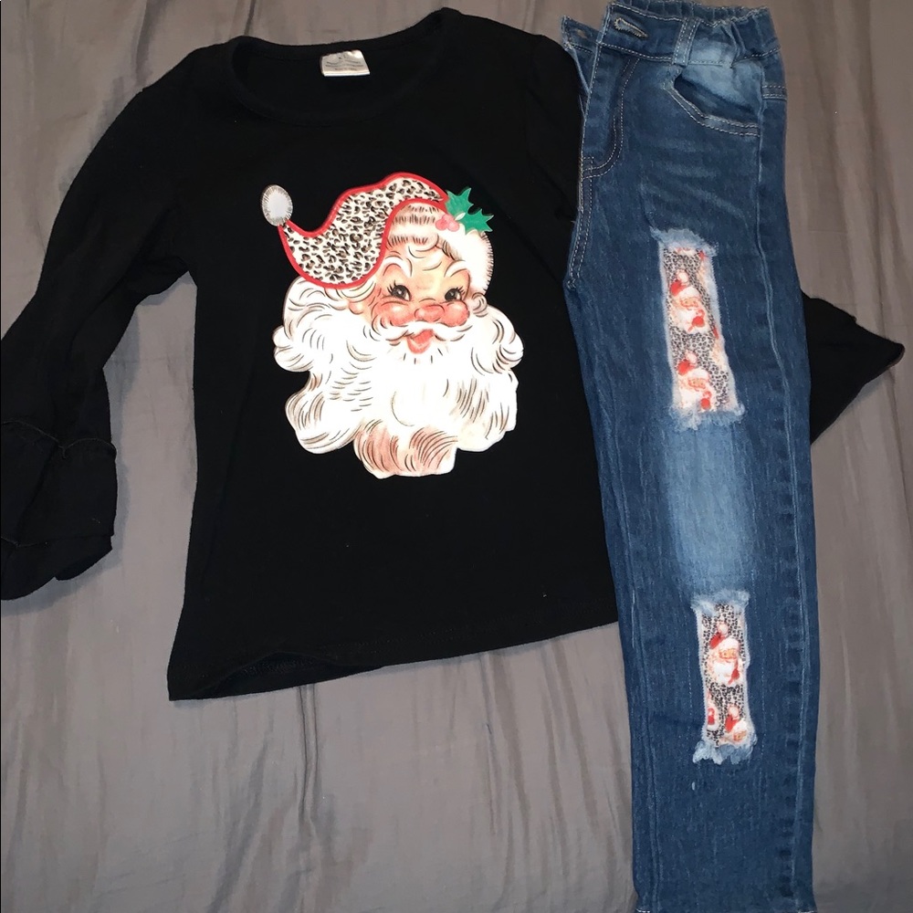 Girl Christmas outfit